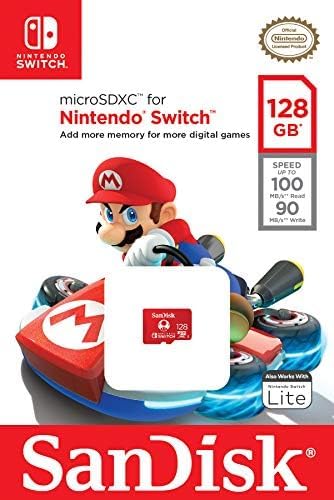 SanDisk Extreme Plus MicroSDXC, 128GB, 10/UHS-I, U3, Nintendo Switch