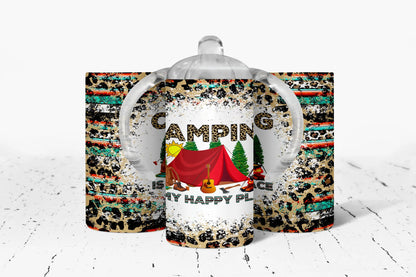 Camping Insulated Kids Dual Lid Sippy Cup Tumbler