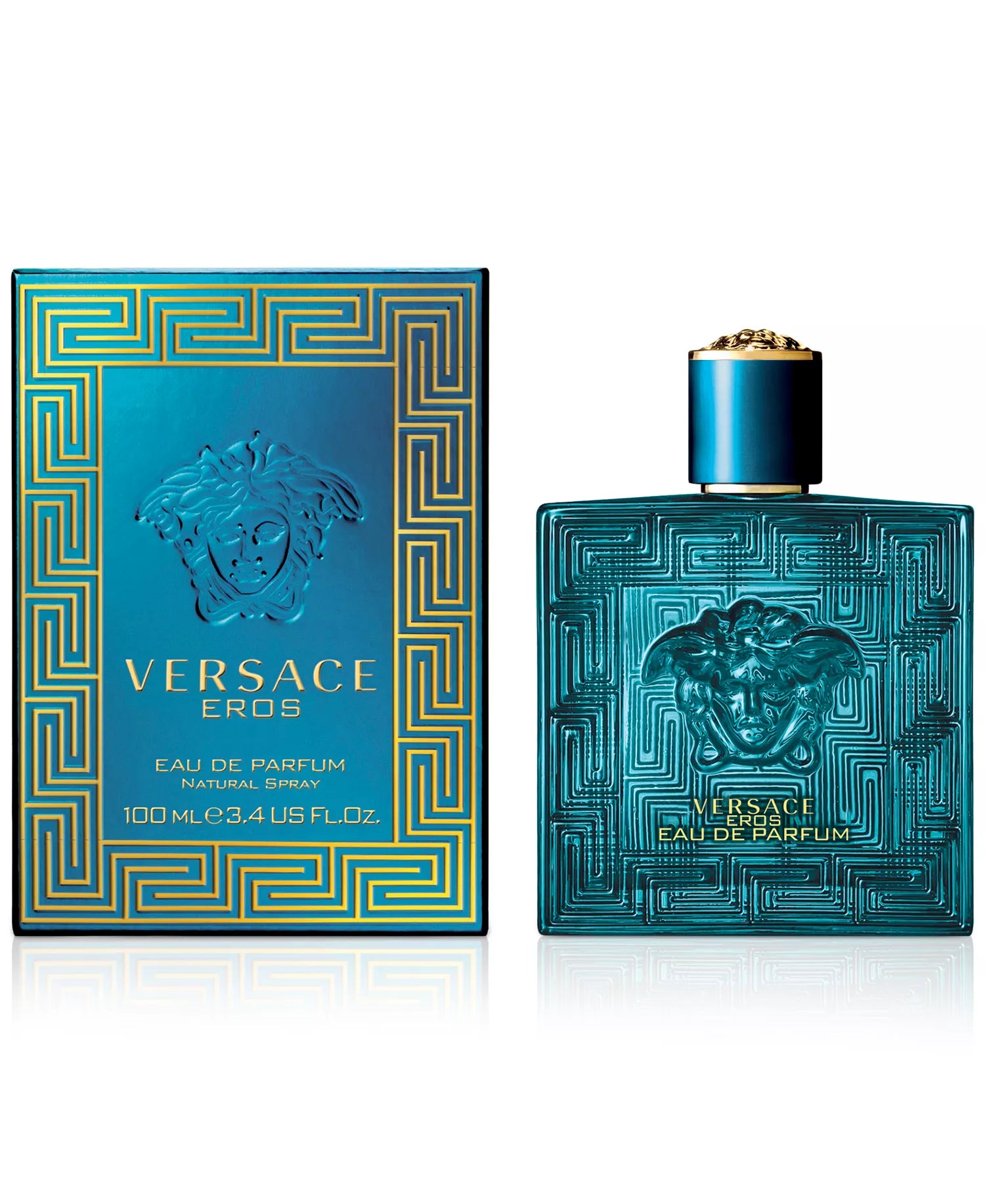 Versace Eros Men's EDT 1.7 oz & Versace Eros Women's EDP 1.7 oz (Includes FREE item)