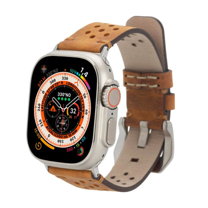 Teton Leather Bands for Apple Watch Ultra,8,7 and SE