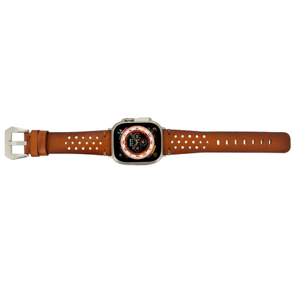 Teton Leather Bands for Apple Watch Ultra,8,7 and SE