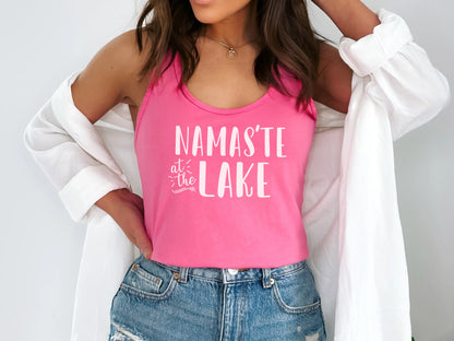 Namaste at the Lake Shirt | Boating Shirt