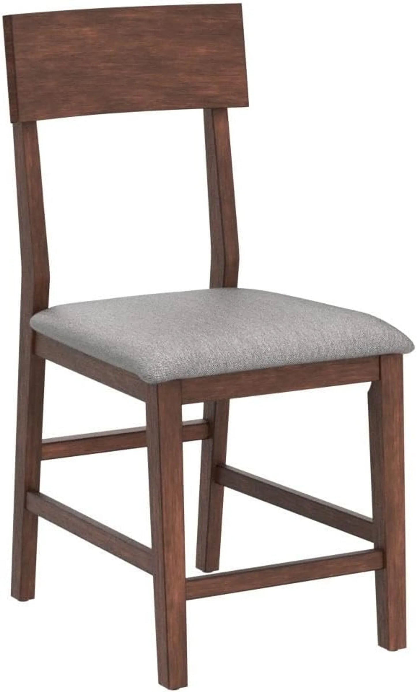 Sunset Trading Mid Century Bar Stool | Counter Height | Padded Performance Fabric Seat  | Set of 2