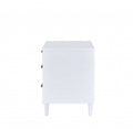 21" Brown Three Drawers Nightstand