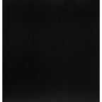 25" Black Wood Three Drawer Nightstand