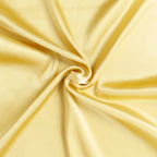 Gold Dreamy Set Of 2 Silky Satin King Pillowcases