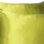 Set of Two Lemongrass Dreamy Silk Satin Queen Pillowcases