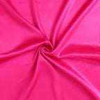 Two Piece Fuchsia Satin And Satin Pillowcases Envelope