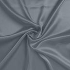 Dark Gray Dreamy Set Of Two Silky Satin Queen Pillowcases