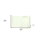 Ivory Dreamy Set Of 2 Silky Satin Queen Pillowcases