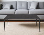 22" Black Iron Coffee Table