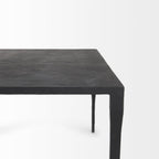 22" Black Iron Coffee Table