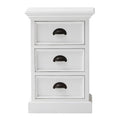 24" Solid Wood and Wood Nightstand