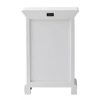 24" Solid Wood and Wood Nightstand