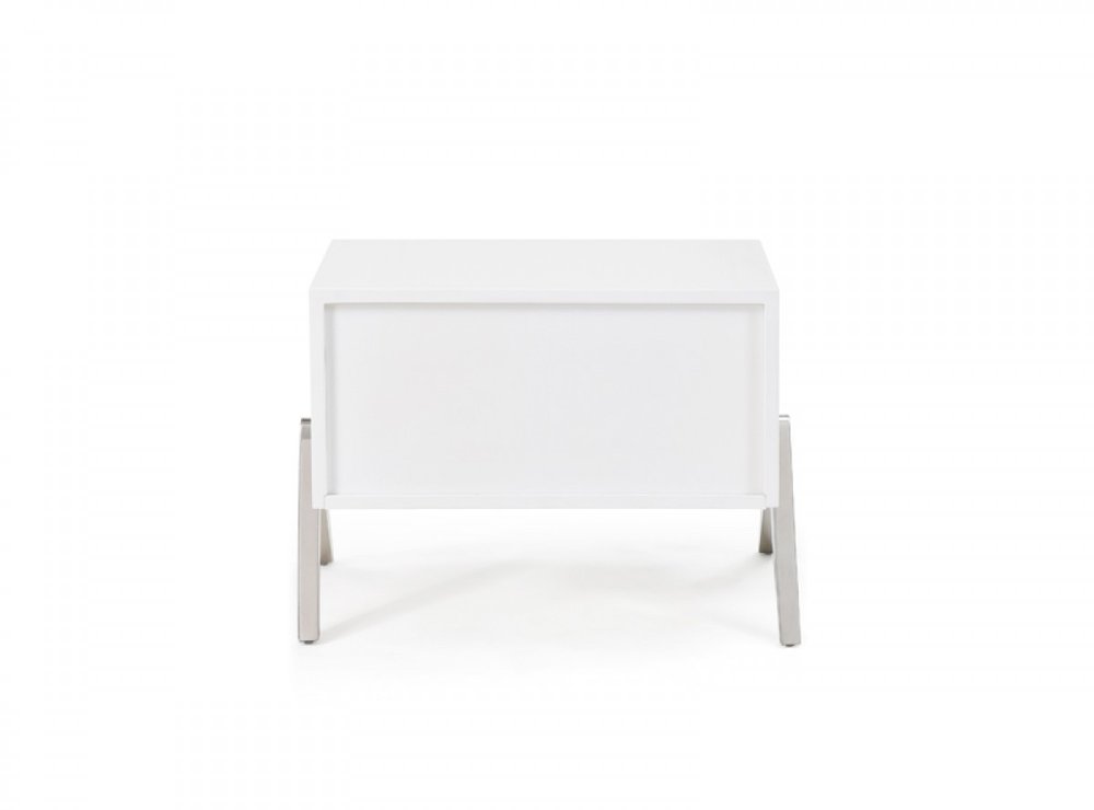 19" Wood One Drawer Nightstand