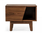 24" Wood One Drawer Nightstand