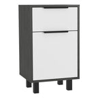 28" Wood One Drawer Nightstand