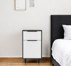 28" Wood One Drawer Nightstand