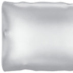 Silver Silk Open Ended Pillowcase