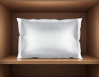 Silver Silk Open Ended Pillowcase