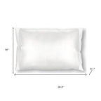 Ivory Silk Open Ended Pillowcase