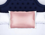 Dusty Rose Silk Open Ended Pillowcase