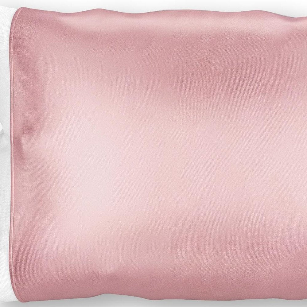 Dusty Rose Silk Open Ended Pillowcase