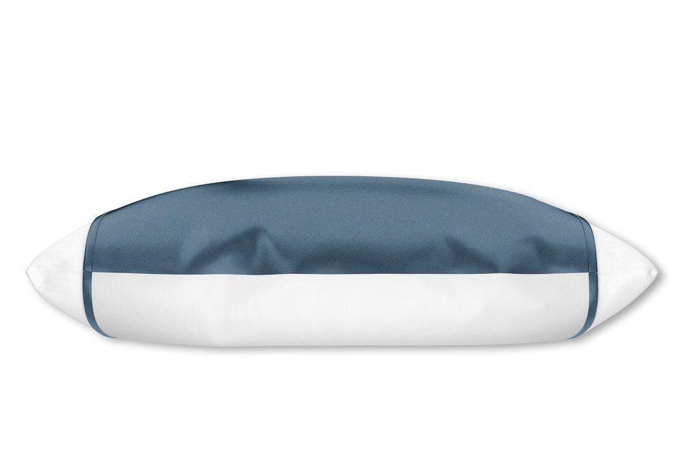 Blue Silk Open Ended Pillowcase