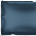 Blue Silk Open Ended Pillowcase