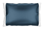 Blue Silk Open Ended Pillowcase