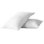Set of Two Cloud Linen Standard Pillowcases