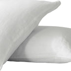 Set of Two Cloud Linen Standard Pillowcases