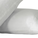 Set of Two Cloud Linen Standard Pillowcases