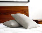 Set of Two Cloud Linen Standard Pillowcases