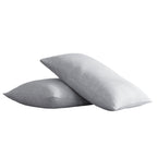 Set of Two Cloud Linen Standard Pillowcases