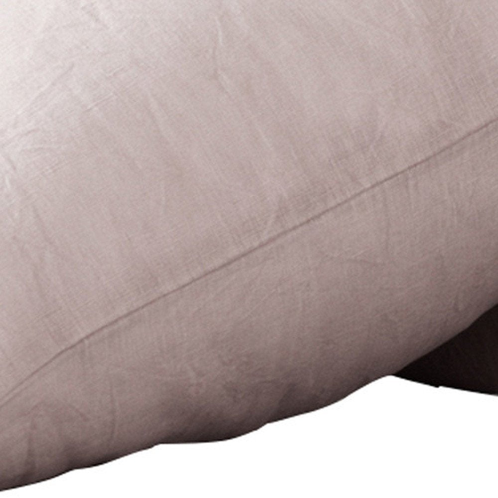 Set of Two Cloud Linen Standard Pillowcases