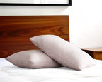 Set of Two Cloud Linen Standard Pillowcases