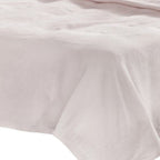 Four Piece Light Pink Linen Queen Sheet Set