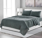 Four Piece White Linen Sheet Set