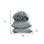 Four Piece White Linen Sheet Set