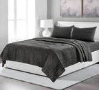 Four Piece White Linen Sheet Set