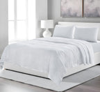 Four Piece White Linen Sheet Set