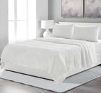 Four Piece White Linen Sheet Set