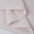 Light Gray Linen Full Double Flat Sheet