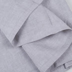 Light Gray Linen Full Double Flat Sheet