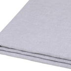 Light Gray Linen Full Double Flat Sheet