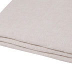 Light Pink Linen Twin Flat Sheet