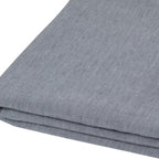 Light Gray Linen Full Double Flat Sheet