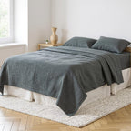 Cloud Linen King Flat Sheet