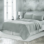 Light Gray Linen Full Double Flat Sheet